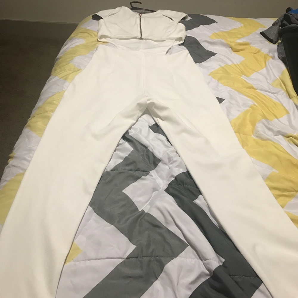 White Jumpsuit - Picture 3 of 6